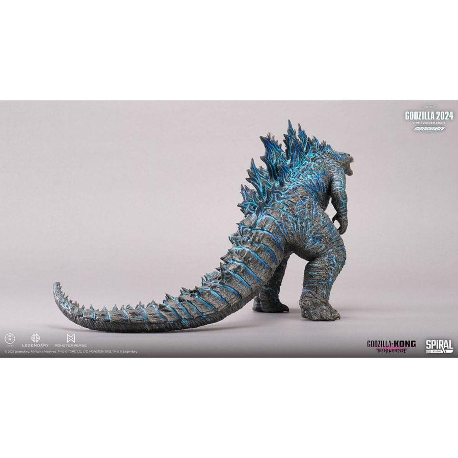 Godzilla Hall of FamePVC Statue Godzilla 2024 Pre - Evolved Form (Superchargd Version) 26 cm - The Happy Toy Store