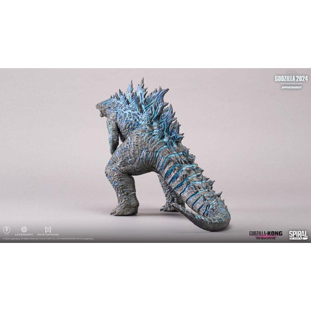 Godzilla Hall of FamePVC Statue Godzilla 2024 Pre - Evolved Form (Superchargd Version) 26 cm - The Happy Toy Store