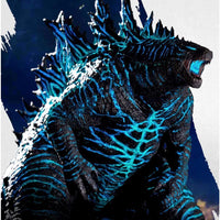 Godzilla Hall of FamePVC Statue Godzilla 2024 Pre - Evolved Form (Superchargd Version) 26 cm - The Happy Toy Store
