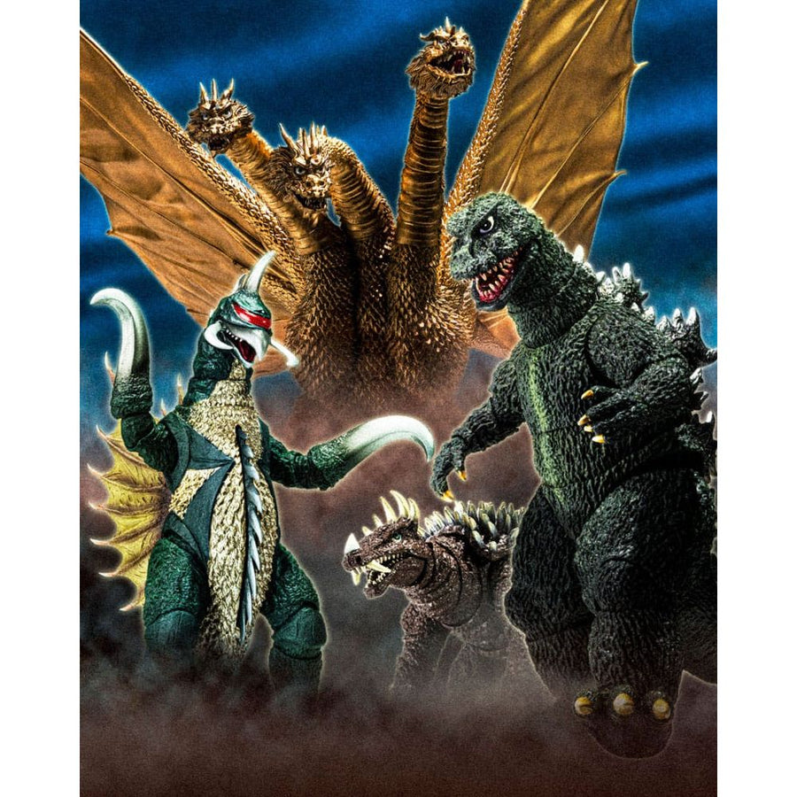 Godzilla S.H. Monster Arts Action Figure King Ghidora (1972) 25 cm - The Happy Toy Store