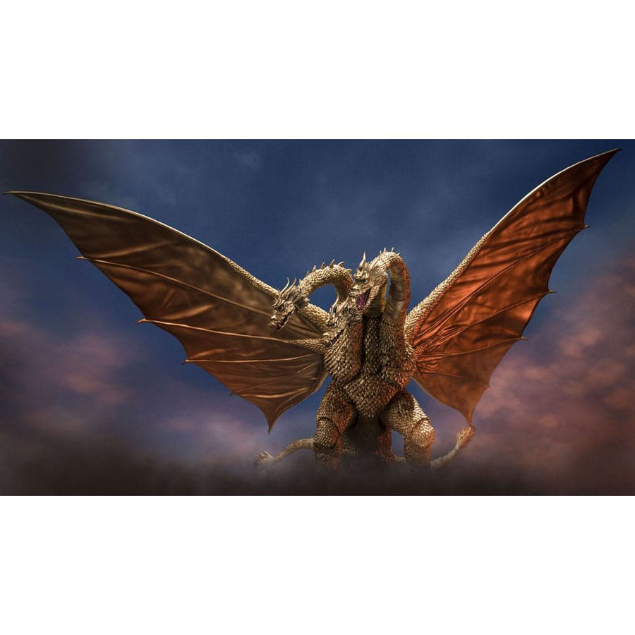 Godzilla S.H. Monster Arts Action Figure King Ghidora (1972) 25 cm - The Happy Toy Store