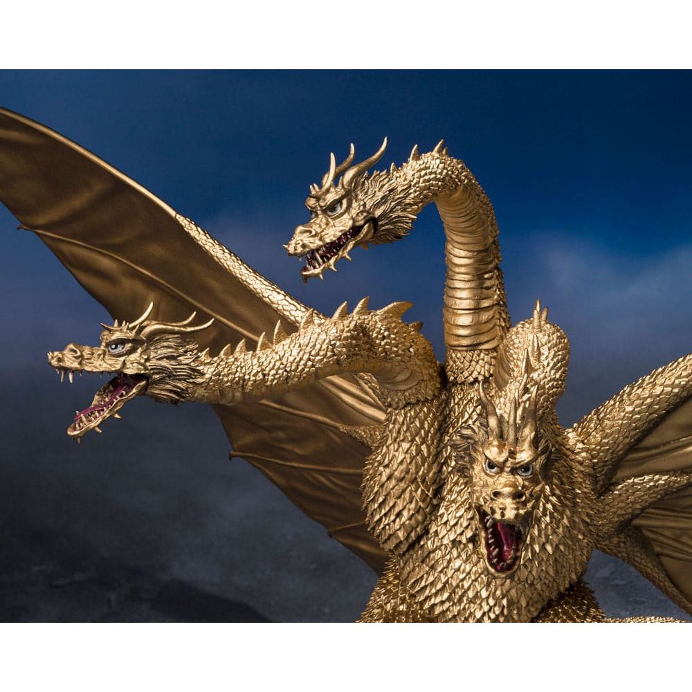 Godzilla S.H. Monster Arts Action Figure King Ghidora (1972) 25 cm - The Happy Toy Store