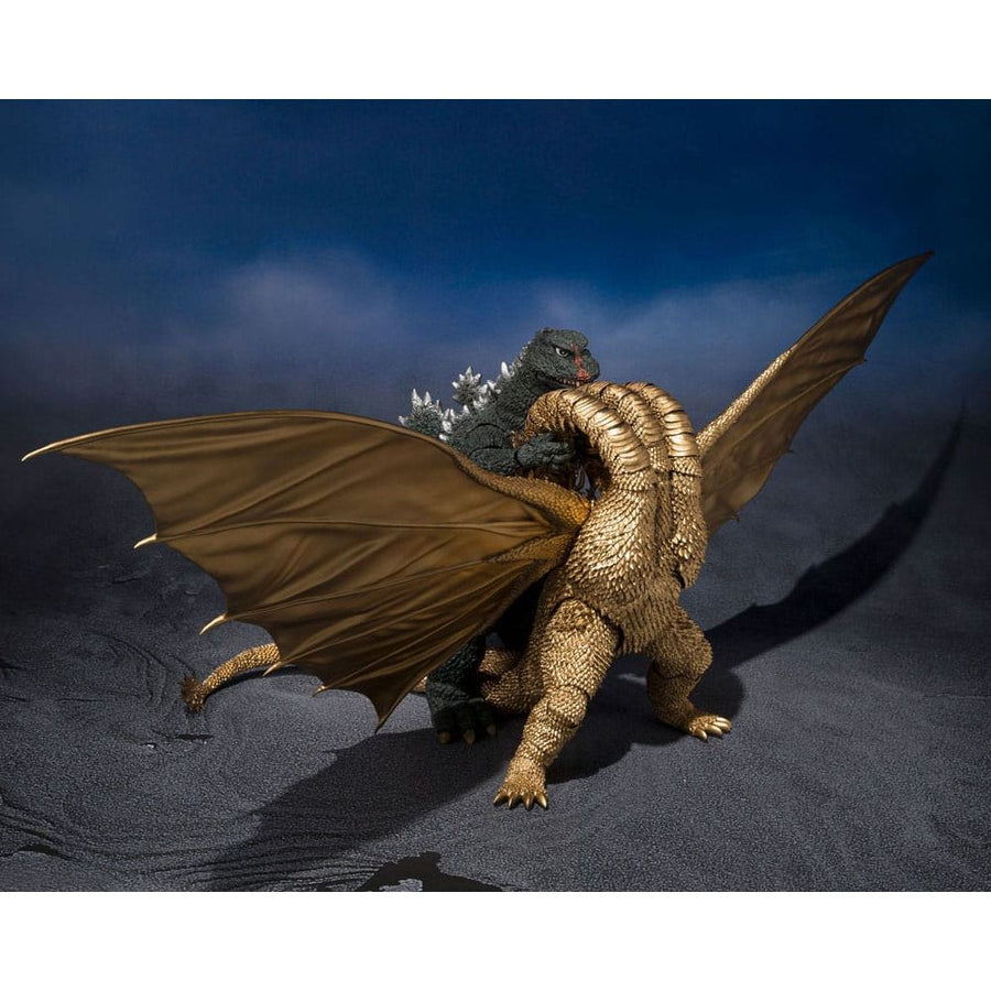 Godzilla S.H. Monster Arts Action Figure King Ghidora (1972) 25 cm - The Happy Toy Store