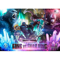 Godzilla x Kong: The New Empire Ultimate Diorama Masterline Series Statue Kong vs Skar King 104 cm - The Happy Toy Store