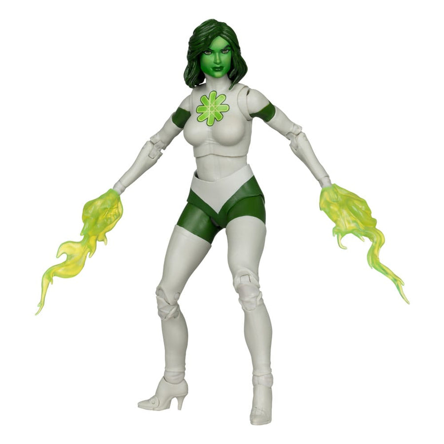 Green Latern Corps DC Multiverse Action Figure Jade (Red Platinum Edition) 17 cm - The Happy Toy Store