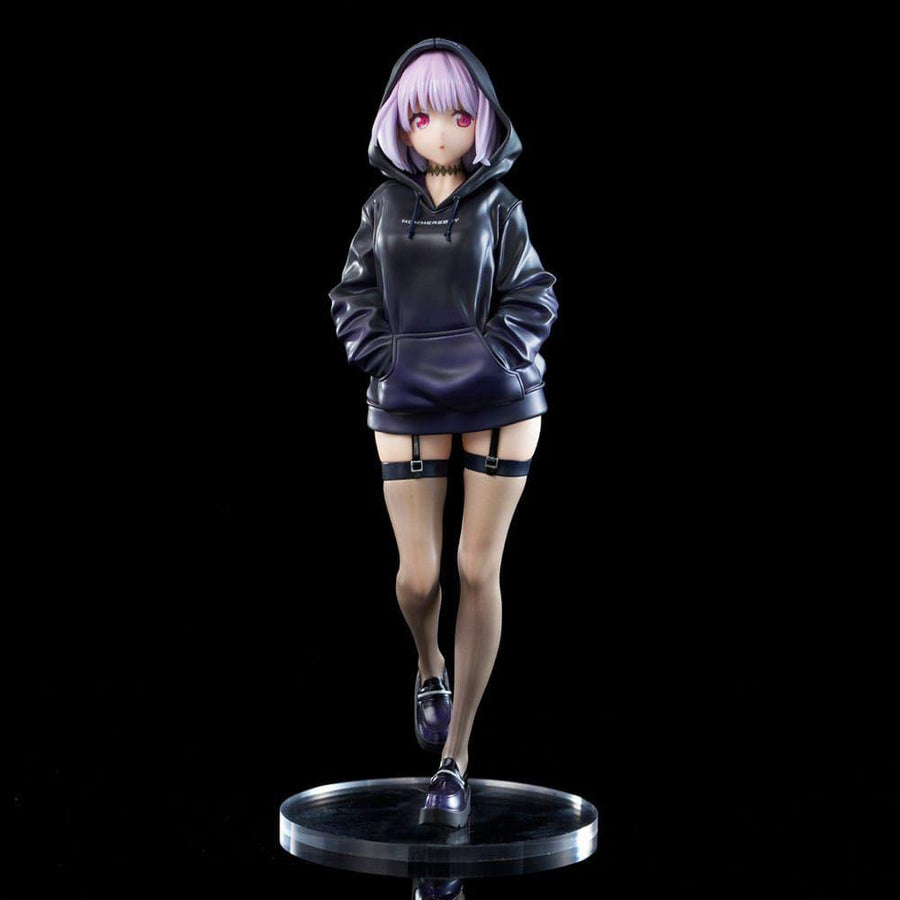 Gridman Universe Zozo Black Collection Statue PVC Akane Shinjo 23 cm - The Happy Toy Store