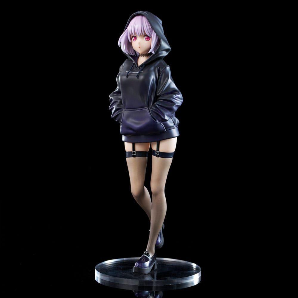 Gridman Universe Zozo Black Collection Statue PVC Akane Shinjo 23 cm - The Happy Toy Store