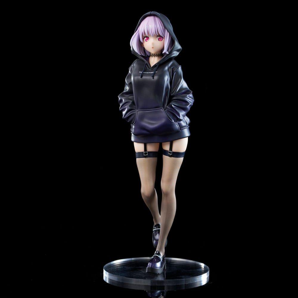 Gridman Universe Zozo Black Collection Statue PVC Akane Shinjo 23 cm - The Happy Toy Store