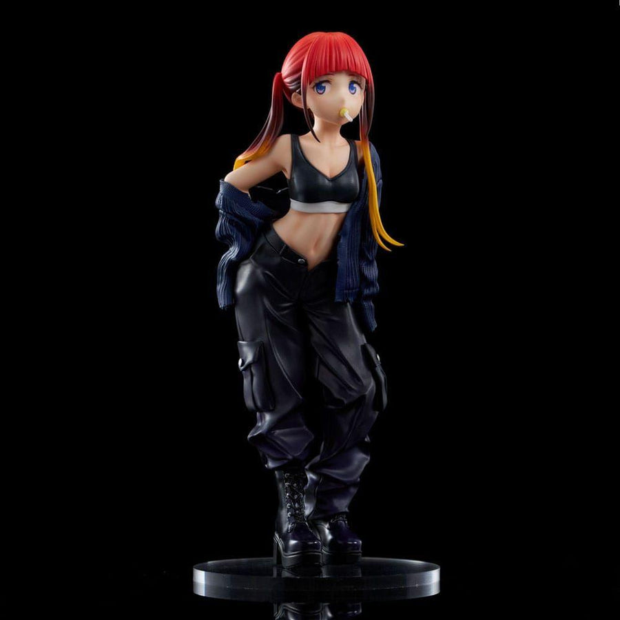 Gridman Universe Zozo Black Collection Statue PVC Chise Asukagawa 21 cm - The Happy Toy Store