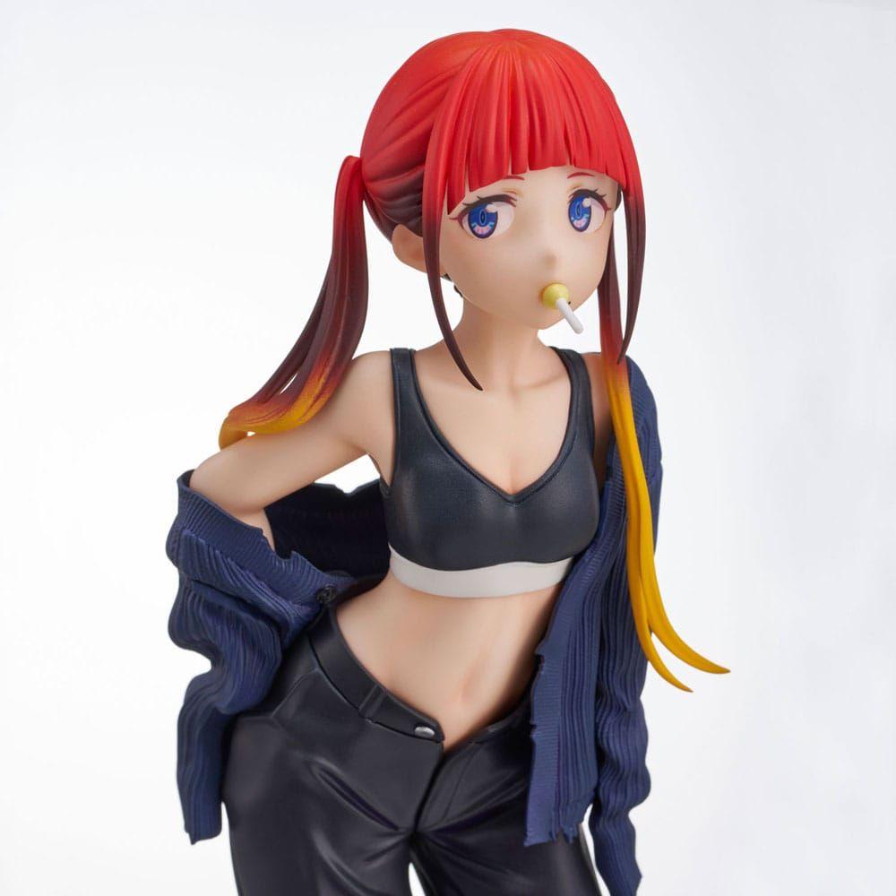 Gridman Universe Zozo Black Collection Statue PVC Chise Asukagawa 21 cm - The Happy Toy Store