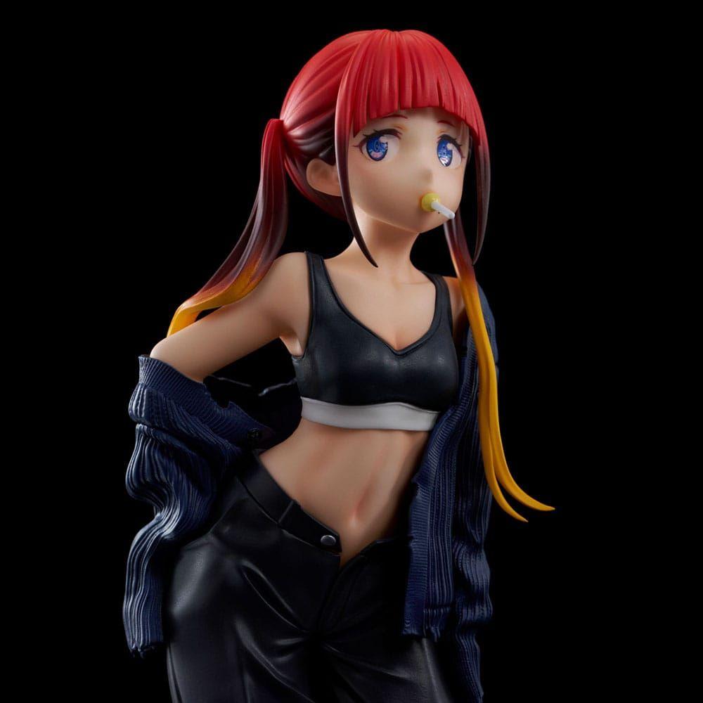 Gridman Universe Zozo Black Collection Statue PVC Chise Asukagawa 21 cm - The Happy Toy Store
