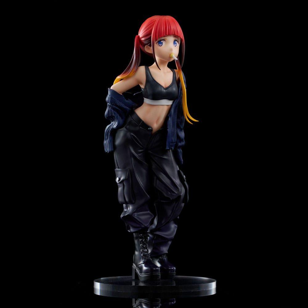 Gridman Universe Zozo Black Collection Statue PVC Chise Asukagawa 21 cm - The Happy Toy Store