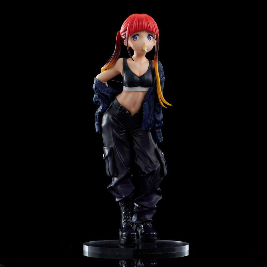 Gridman Universe Zozo Black Collection Statue PVC Chise Asukagawa 21 cm - The Happy Toy Store
