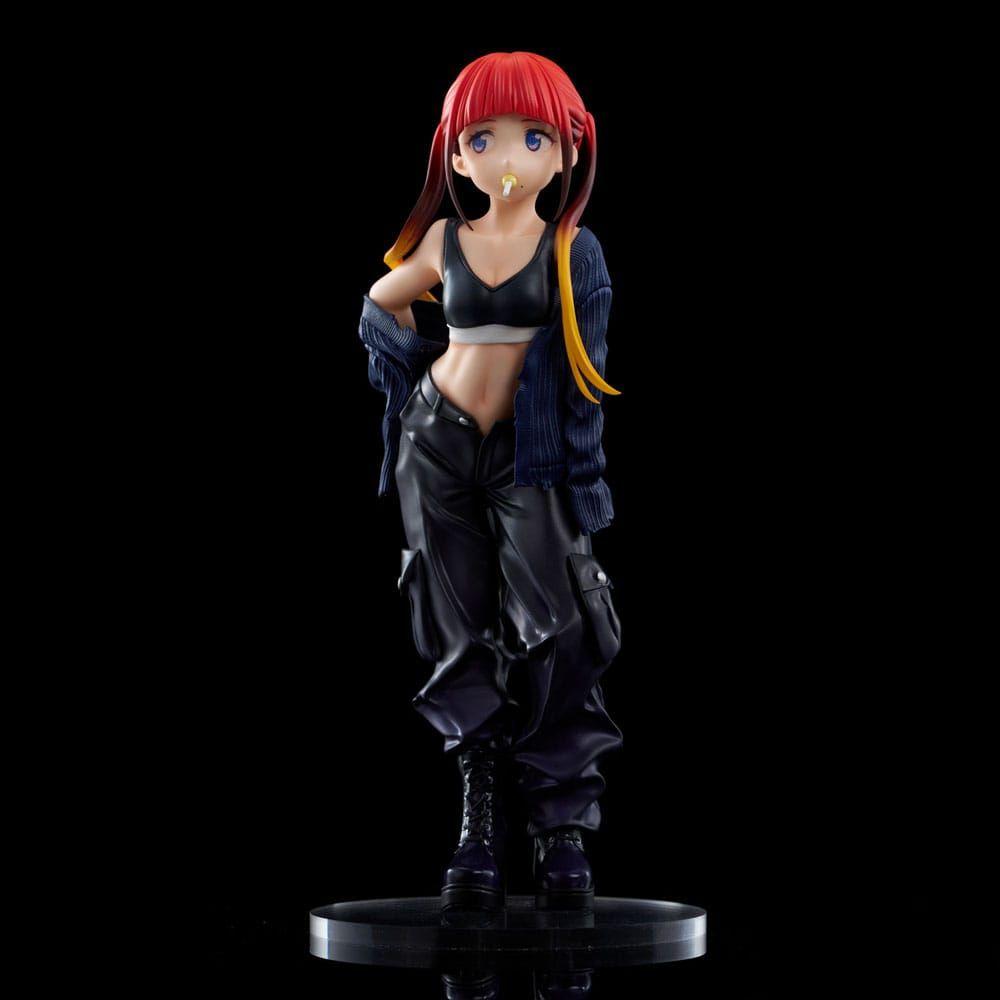Gridman Universe Zozo Black Collection Statue PVC Chise Asukagawa 21 cm - The Happy Toy Store
