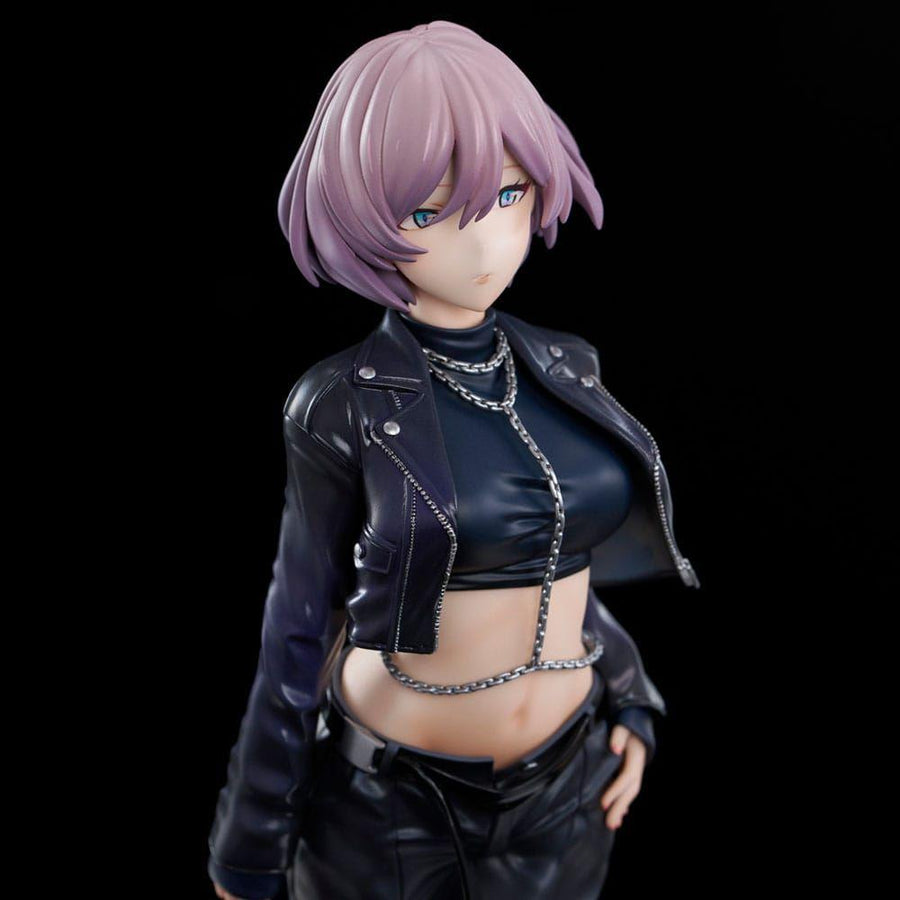 Gridman Universe Zozo Black Collection Statue PVC Mujina 25 cm - The Happy Toy Store