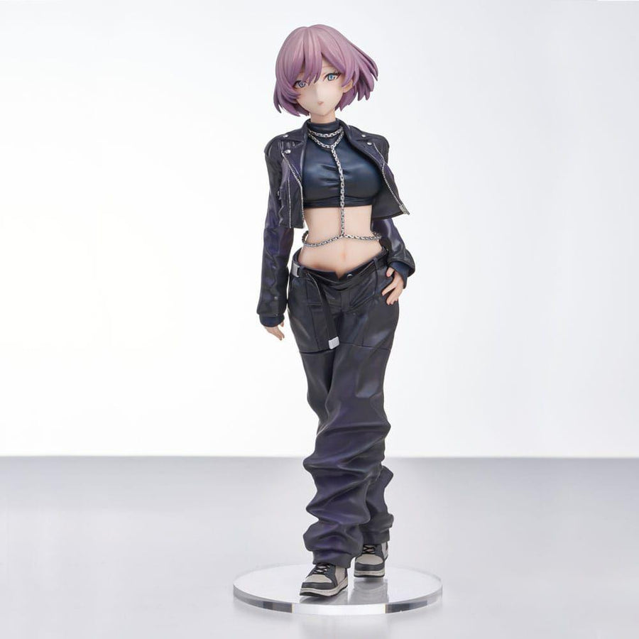 Gridman Universe Zozo Black Collection Statue PVC Mujina 25 cm - The Happy Toy Store