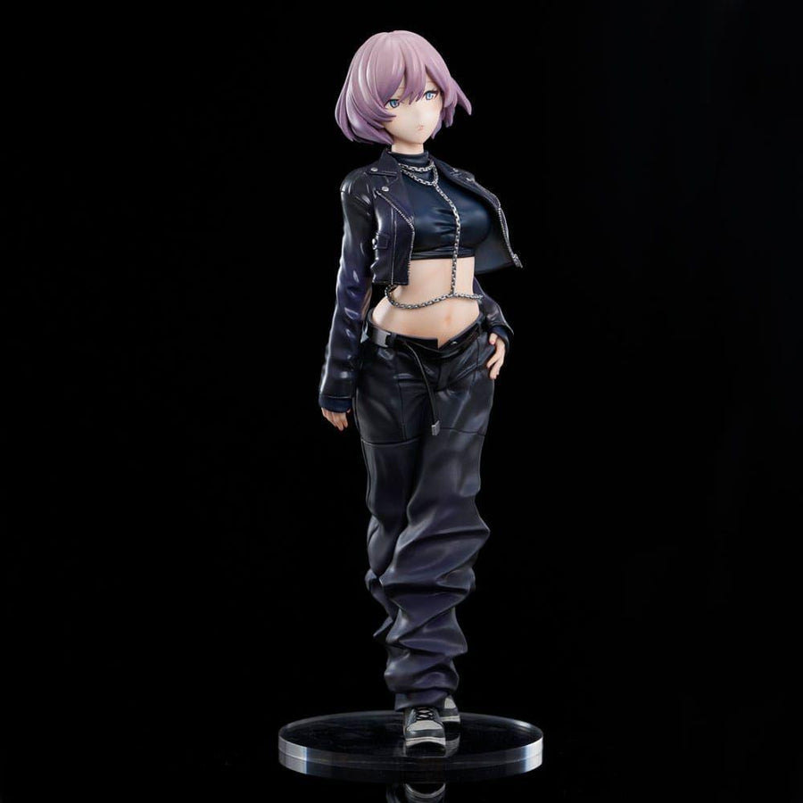 Gridman Universe Zozo Black Collection Statue PVC Mujina 25 cm - The Happy Toy Store