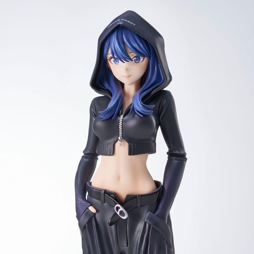 Gridman Universe Zozo Black Collection Statue PVC Rikka Takarada 24 cm - The Happy Toy Store