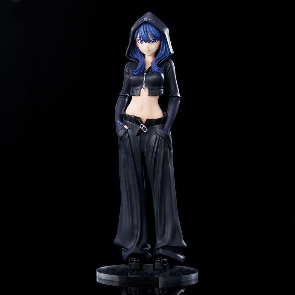 Gridman Universe Zozo Black Collection Statue PVC Rikka Takarada 24 cm - The Happy Toy Store