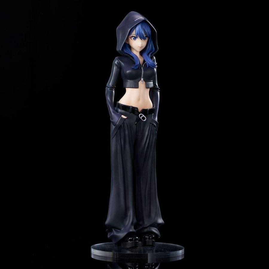 Gridman Universe Zozo Black Collection Statue PVC Rikka Takarada 24 cm - The Happy Toy Store