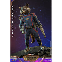 Guardians of the Galaxy Vol. 3 Movie Masterpiece Action Figuren 1/6 Rocket & Cosmo 16 cm - The Happy Toy Store