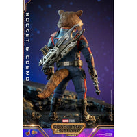 Guardians of the Galaxy Vol. 3 Movie Masterpiece Action Figuren 1/6 Rocket & Cosmo 16 cm - The Happy Toy Store