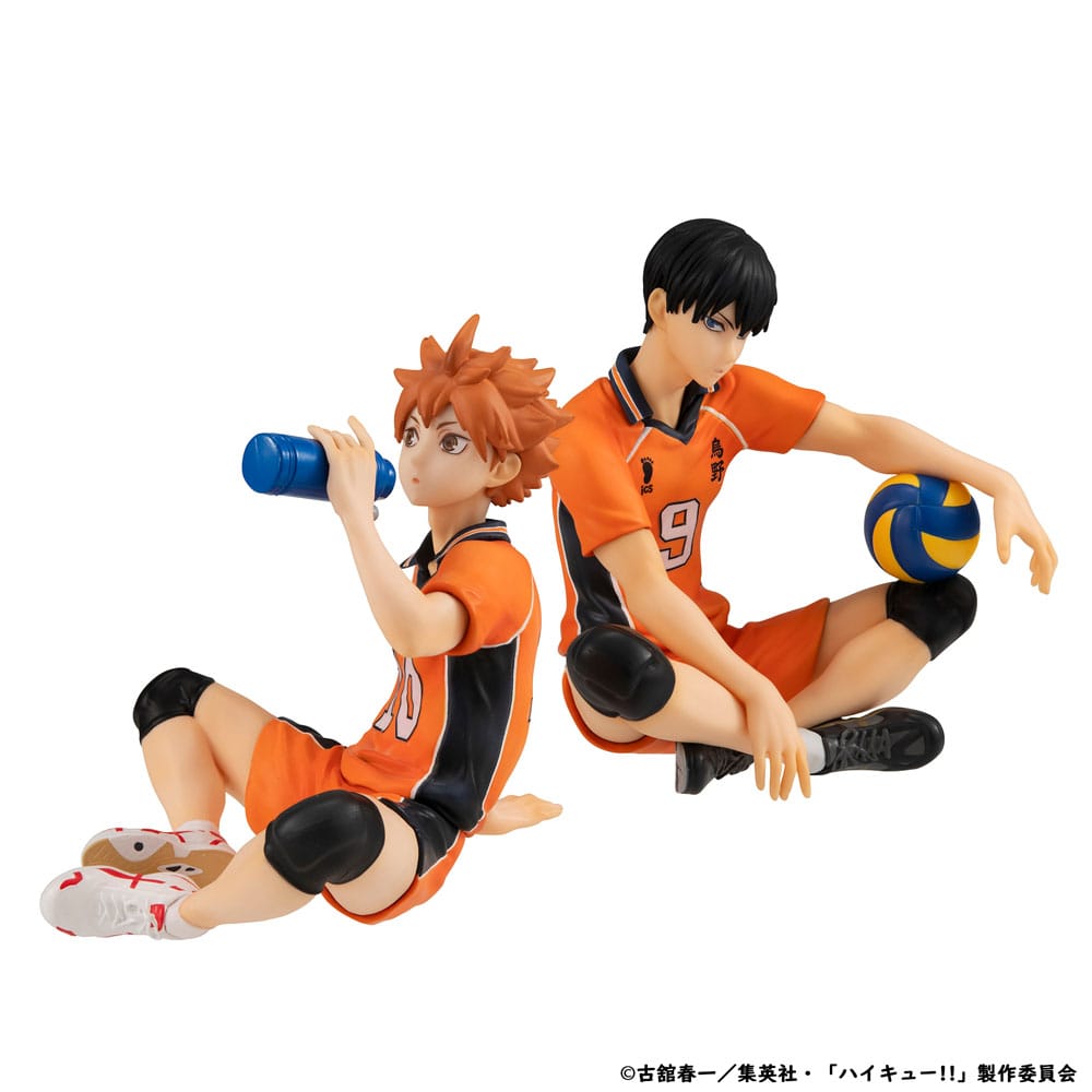 Haikyu!! G.E.M. Series PVC Statue Atsumu Shoyo Hinata Second Uniform Ver. Palm Size 9 cm - The Happy Toy Store