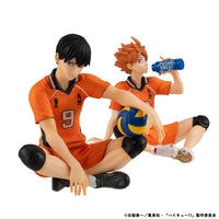 Haikyu!! G.E.M. Series PVC Statue Atsumu Shoyo Hinata Second Uniform Ver. Palm Size 9 cm - The Happy Toy Store