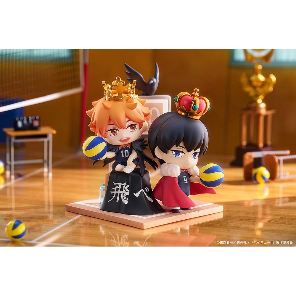 Haikyu!! Qset Mini - Figure 2 - Pack Shoyo Hinata & Tobio Kageyama 11 cm - The Happy Toy Store