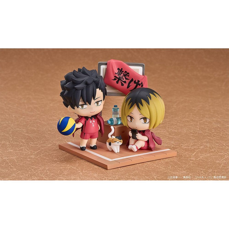 Haikyu!! Qset Mini - Figure 2 - Pack Tetsuro Kuroo & Kenma Kozume 9 cm - The Happy Toy Store