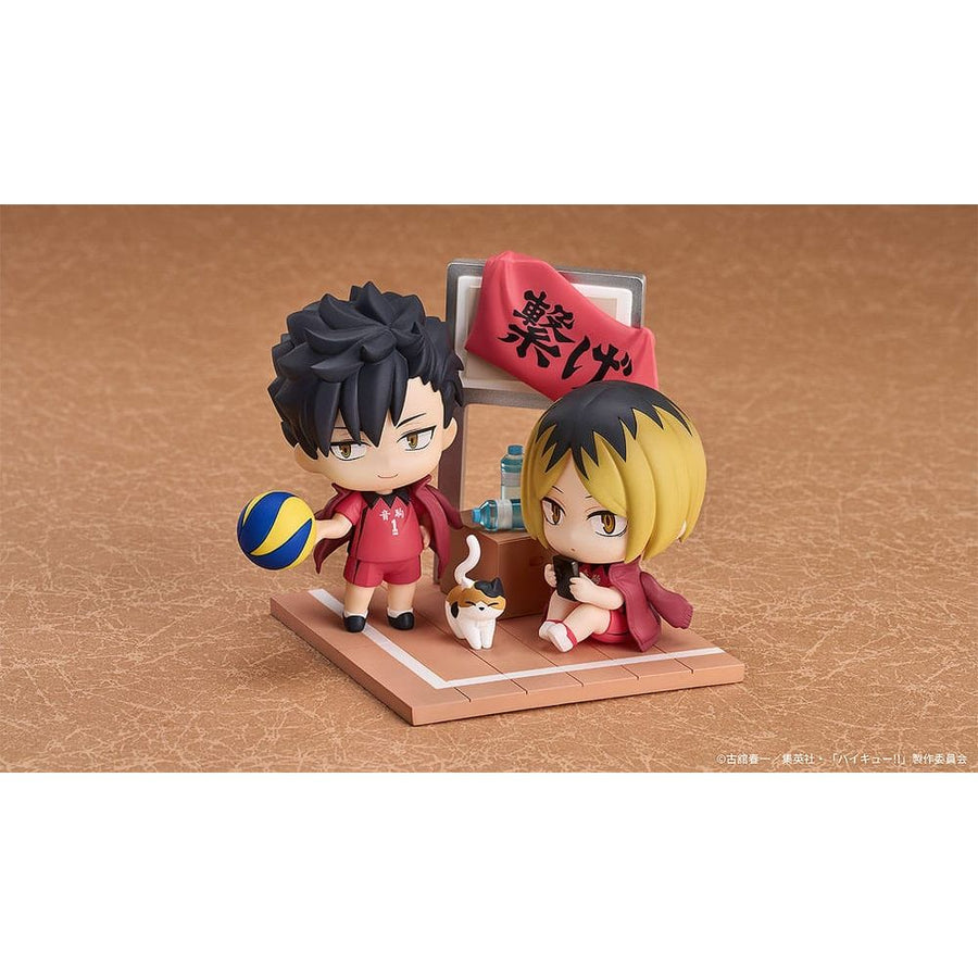 Haikyu!! Qset Mini - Figure 2 - Pack Tetsuro Kuroo & Kenma Kozume 9 cm - The Happy Toy Store