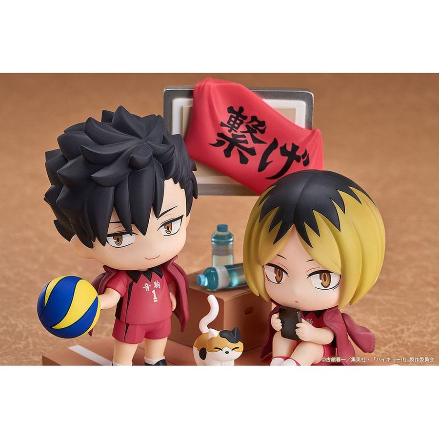 Haikyu!! Qset Mini - Figure 2 - Pack Tetsuro Kuroo & Kenma Kozume 9 cm - The Happy Toy Store