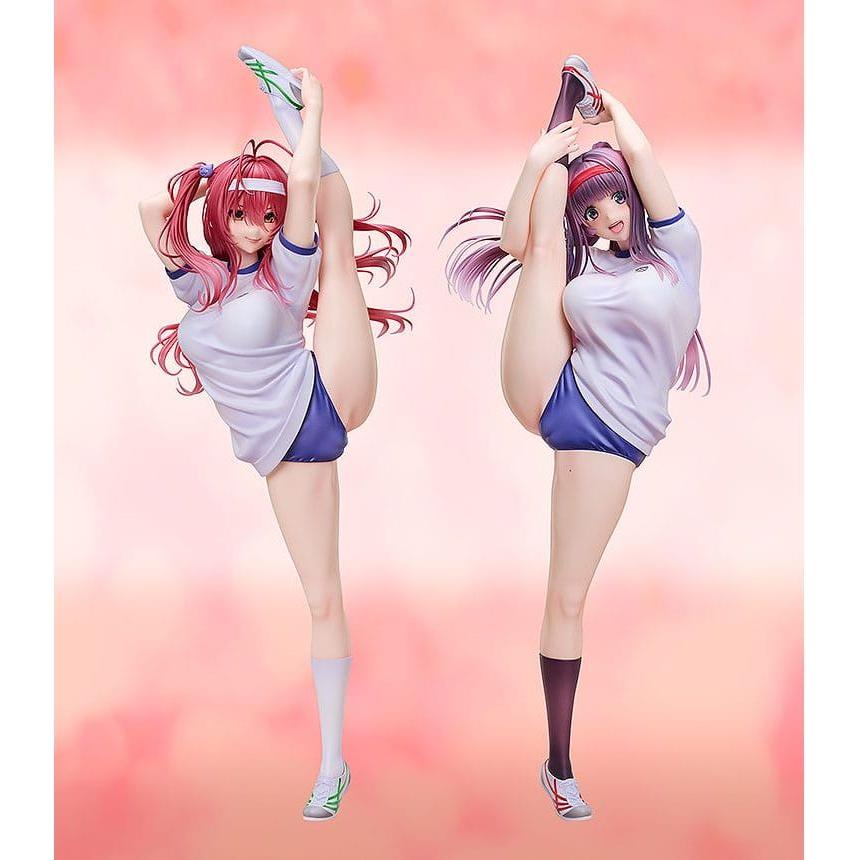Hanikami Kanojo PVC Statue 1/4 Nanaka Hinoura: Gym Uniform Ver. 46 cm - The Happy Toy Store