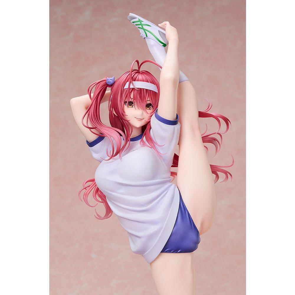 Hanikami Kanojo PVC Statue 1/4 Nanaka Hinoura: Gym Uniform Ver. 46 cm - The Happy Toy Store