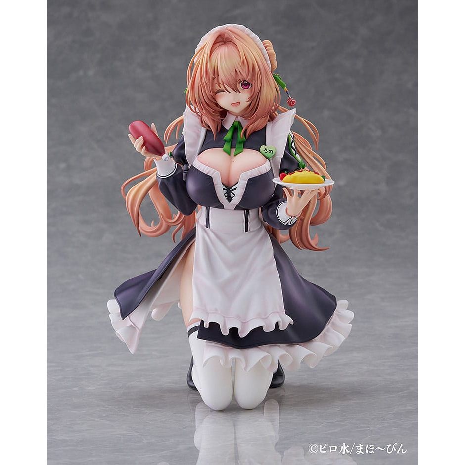 Hanikami Kanojo PVC Statue 1/6 Maid Maison Hanikami Kanojo Sano Hiiragi 20 cm - The Happy Toy Store