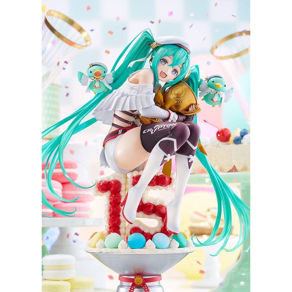 Hatsune Miku Characters PVC Statue 1/6 Racing Miku: 2023 - 15th Anniversary Ver. 26 cm - The Happy Toy Store