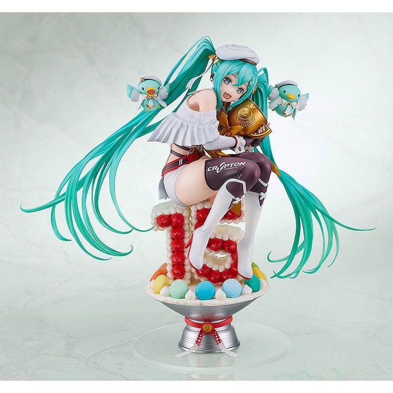 Hatsune Miku Characters PVC Statue 1/6 Racing Miku: 2023 - 15th Anniversary Ver. 26 cm - The Happy Toy Store