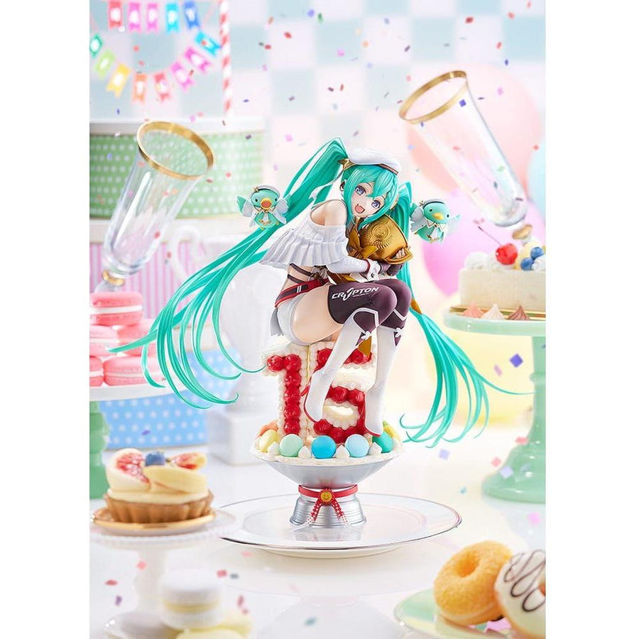 Hatsune Miku Characters PVC Statue 1/6 Racing Miku: 2023 - 15th Anniversary Ver. 26 cm - The Happy Toy Store