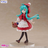Hatsune Miku Desktop Fairy PVC Statue Hatsune Miku Little red riding hood Ver. 16 cm - The Happy Toy Store