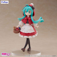 Hatsune Miku Desktop Fairy PVC Statue Hatsune Miku Little red riding hood Ver. 16 cm - The Happy Toy Store