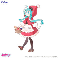 Hatsune Miku Desktop Fairy PVC Statue Hatsune Miku Little red riding hood Ver. 16 cm - The Happy Toy Store