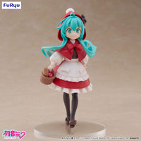 Hatsune Miku Desktop Fairy PVC Statue Hatsune Miku Little red riding hood Ver. 16 cm - The Happy Toy Store