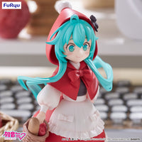 Hatsune Miku Desktop Fairy PVC Statue Hatsune Miku Little red riding hood Ver. 16 cm - The Happy Toy Store