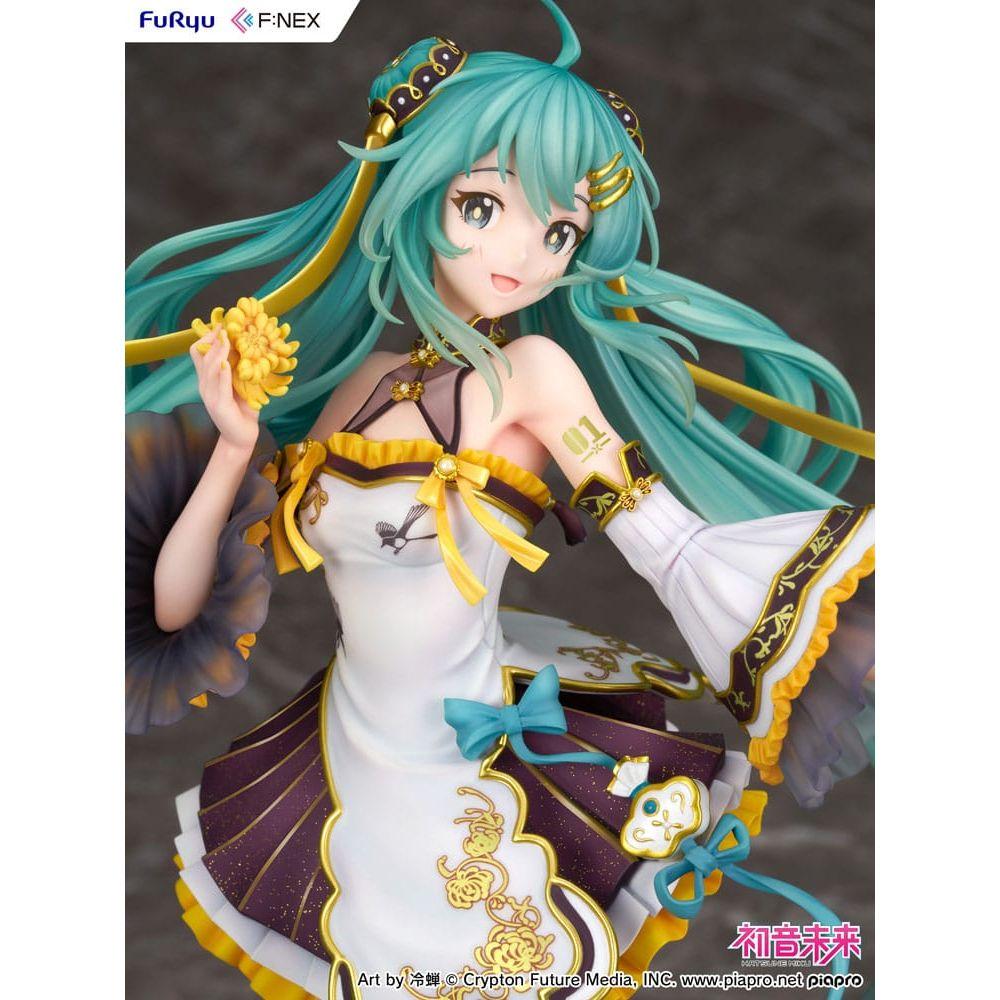 Hatsune Miku F:NEX PVC Statue 1/7 Hatsune Miku Mid - Autumn Festival Ver. 27 cm - The Happy Toy Store