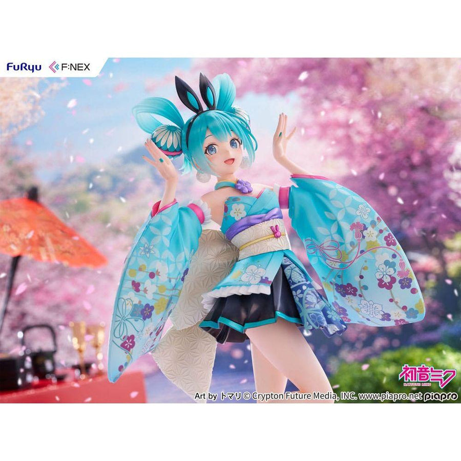 Hatsune Miku F:NEX PVC Statue 1/7 Hatsune Miku Wa - bunny 27 cm - The Happy Toy Store