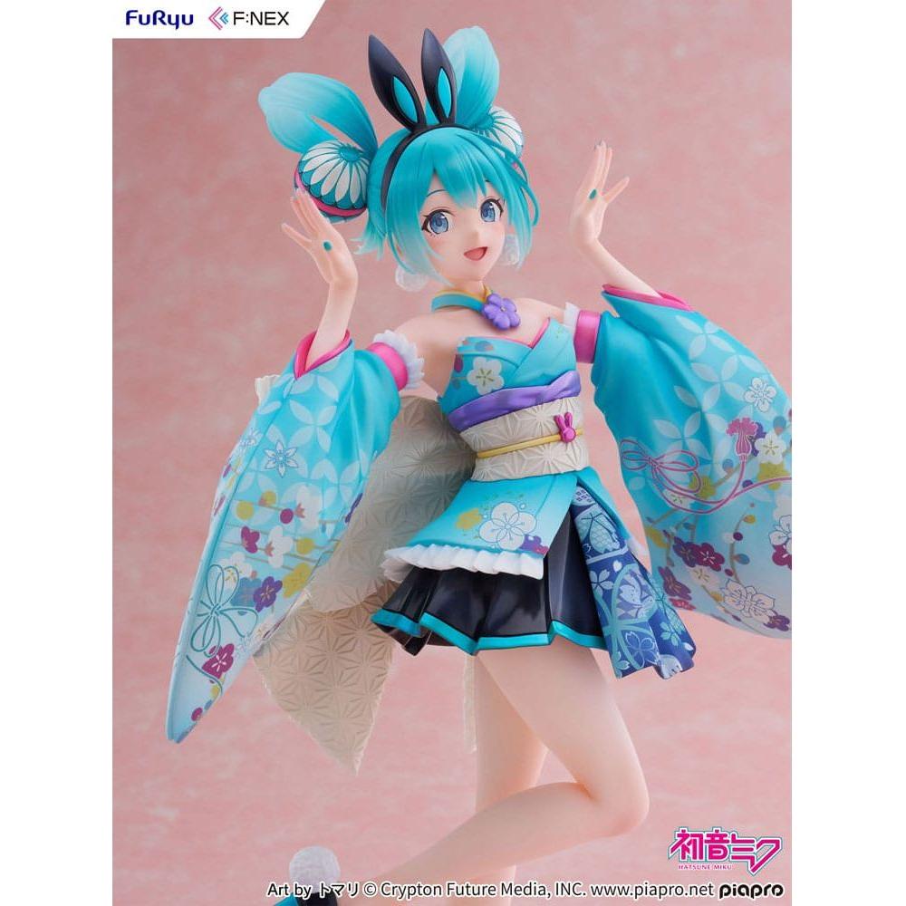 Hatsune Miku F:NEX PVC Statue 1/7 Hatsune Miku Wa - bunny 27 cm - The Happy Toy Store