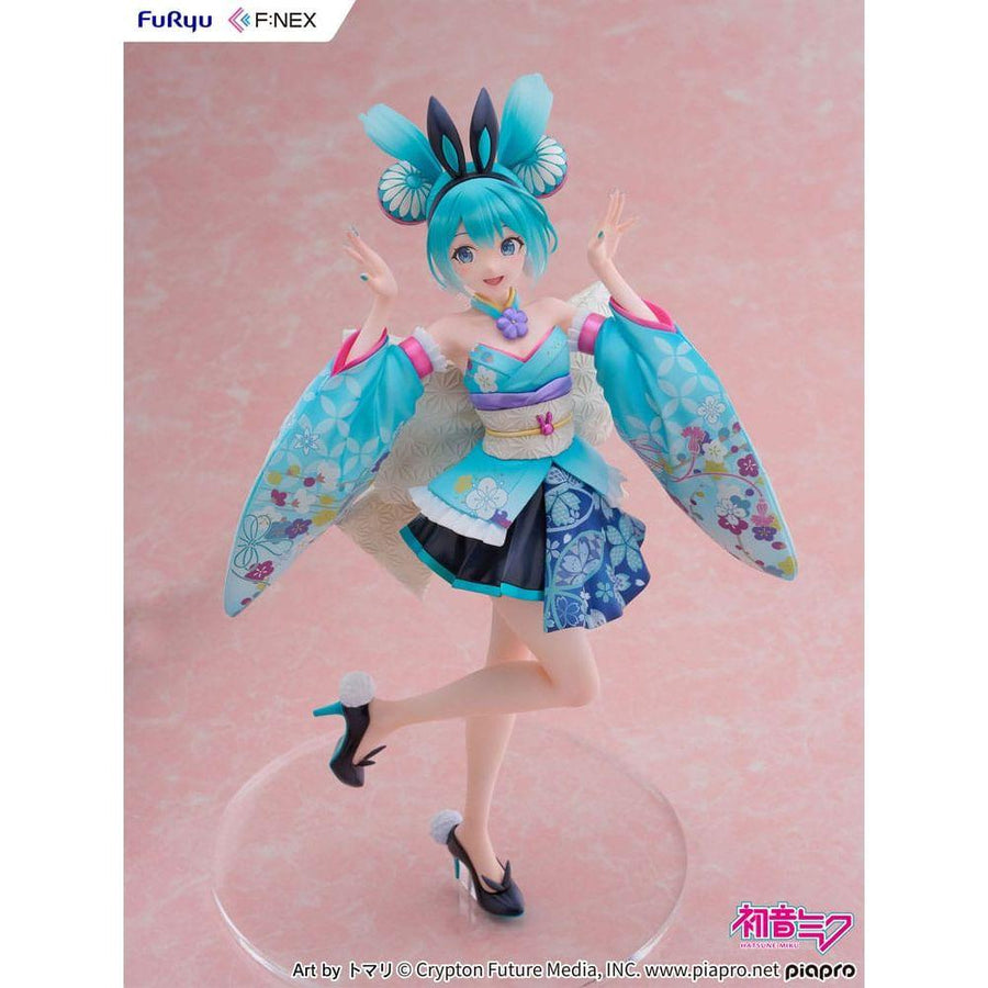 Hatsune Miku F:NEX PVC Statue 1/7 Hatsune Miku Wa - bunny 27 cm - The Happy Toy Store
