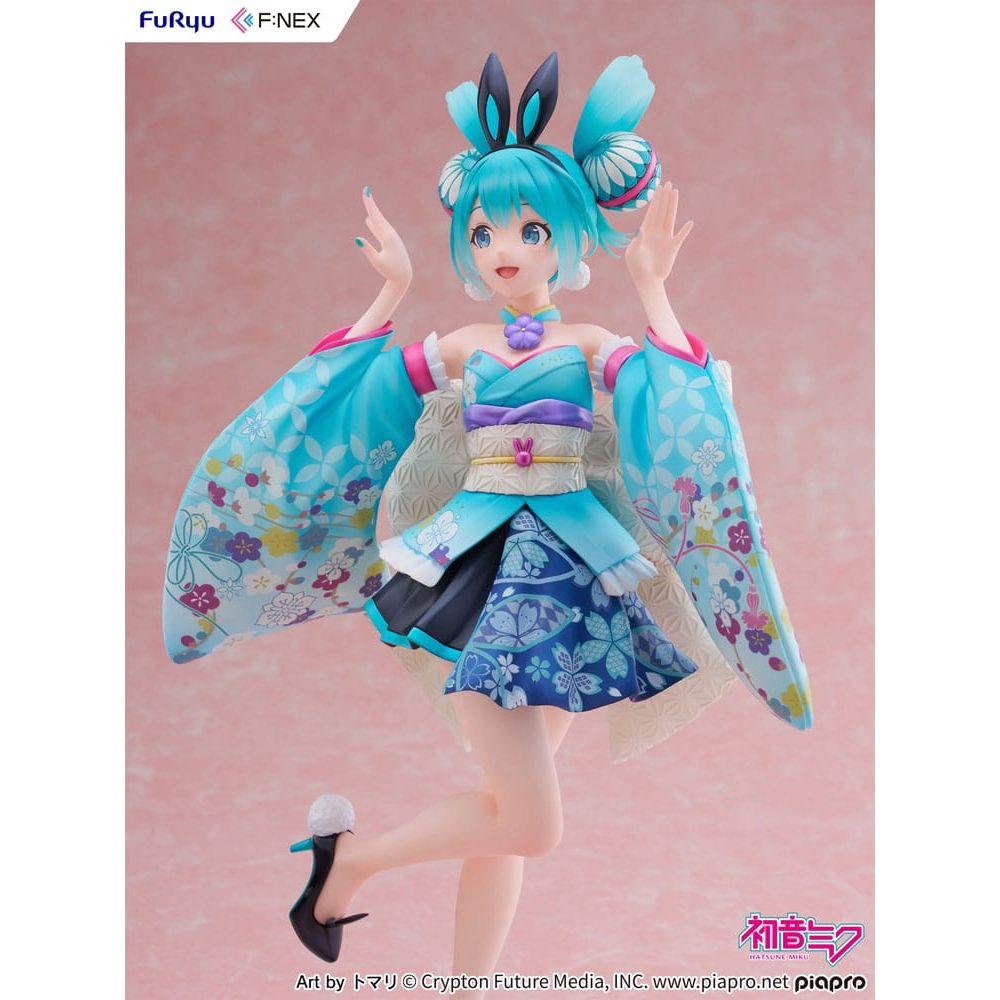 Hatsune Miku F:NEX PVC Statue 1/7 Hatsune Miku Wa - bunny 27 cm - The Happy Toy Store