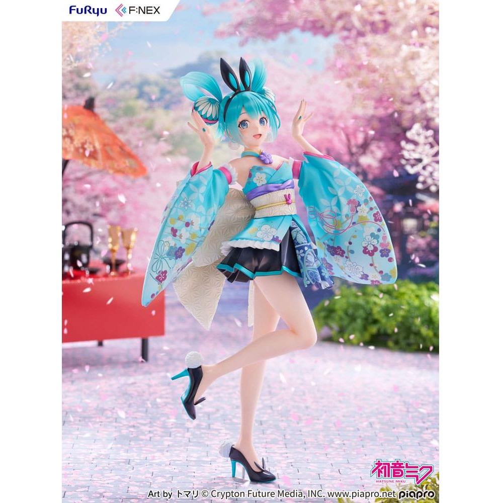 Hatsune Miku F:NEX PVC Statue 1/7 Hatsune Miku Wa - bunny 27 cm - The Happy Toy Store