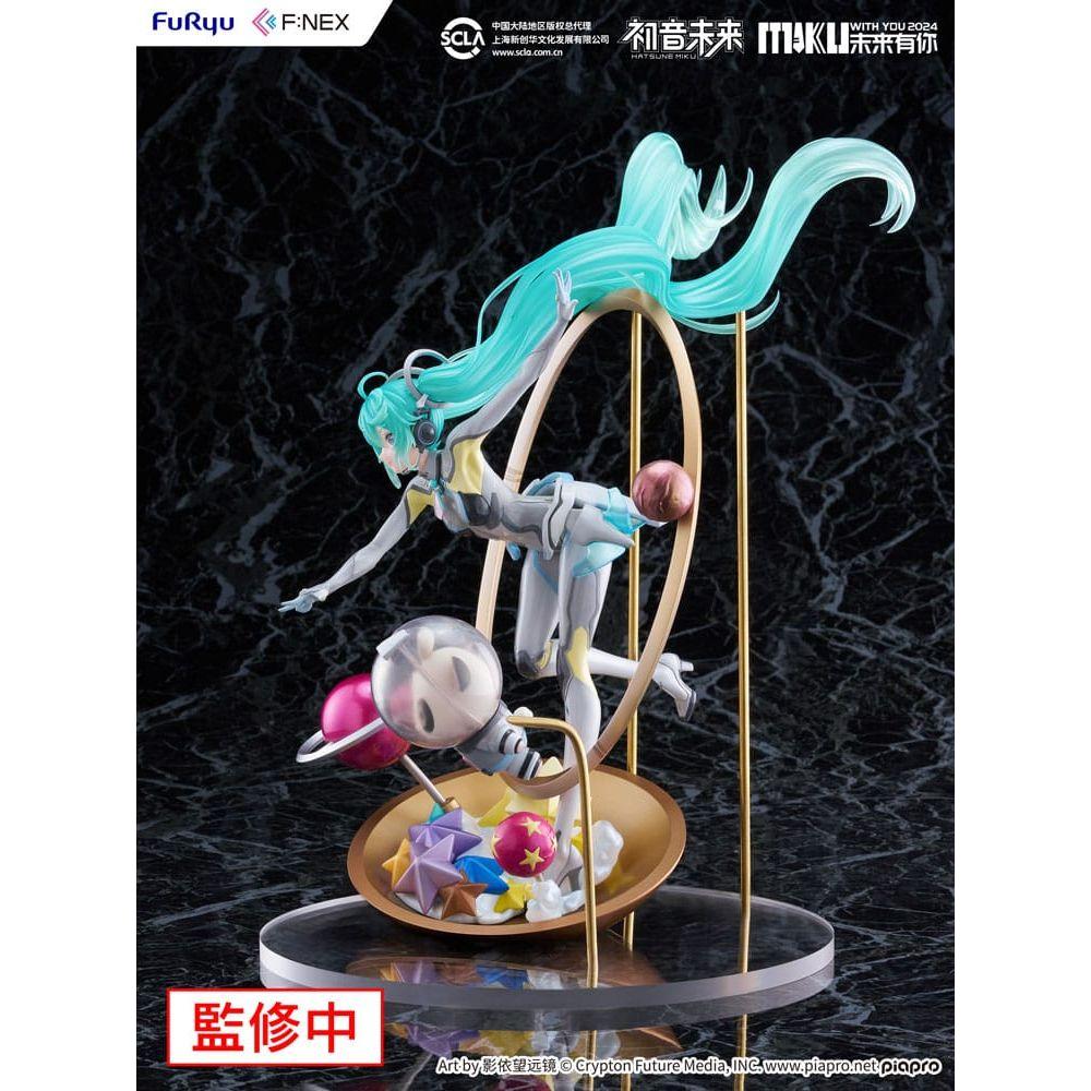 Hatsune Miku F:NEX PVC Statue 1/7 Miku with You 2024 Ver. 29 cm - The Happy Toy Store